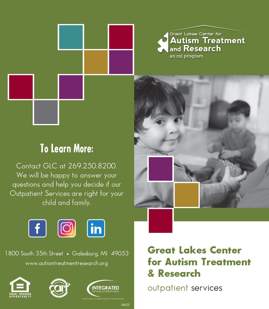 Great Lakes Autism Treatment & Research Outpatient Brochure